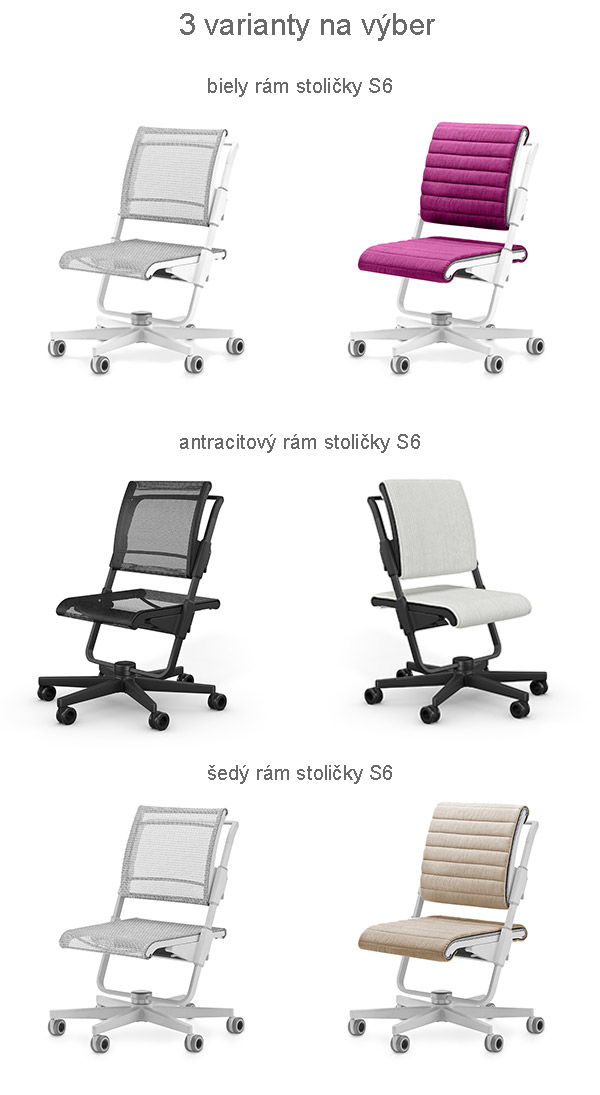 kancelarska stolička model S6 home office
